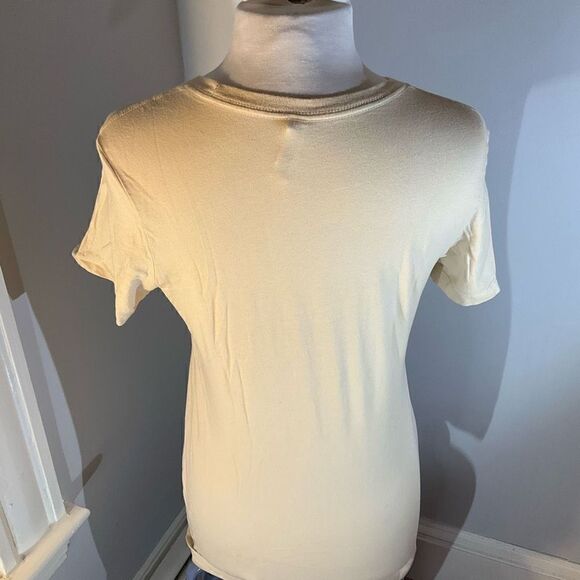 TOFU TShirt. Cream. XL. Supersoft! - Picture 3 of 6